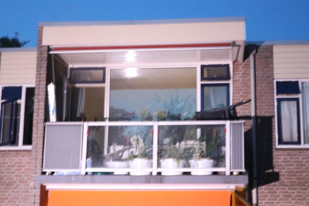 Appartementencomplex ontruimd bij brand