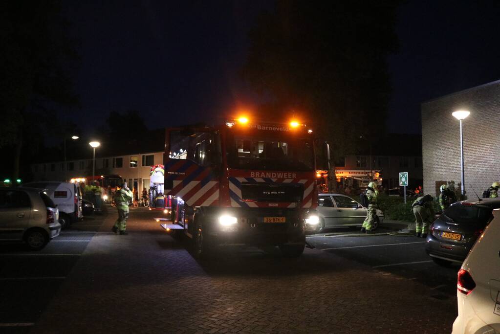 Appartementencomplex ontruimd bij brand