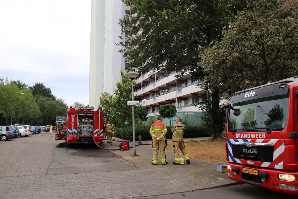 Kortsluiting mogelijke oorzaak van brand in flat