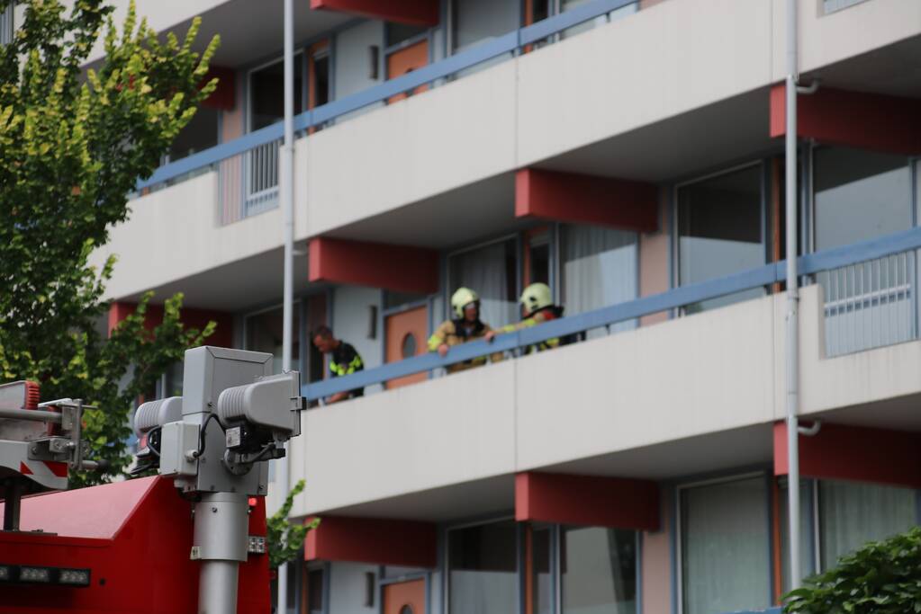 Kortsluiting mogelijke oorzaak van brand in flat