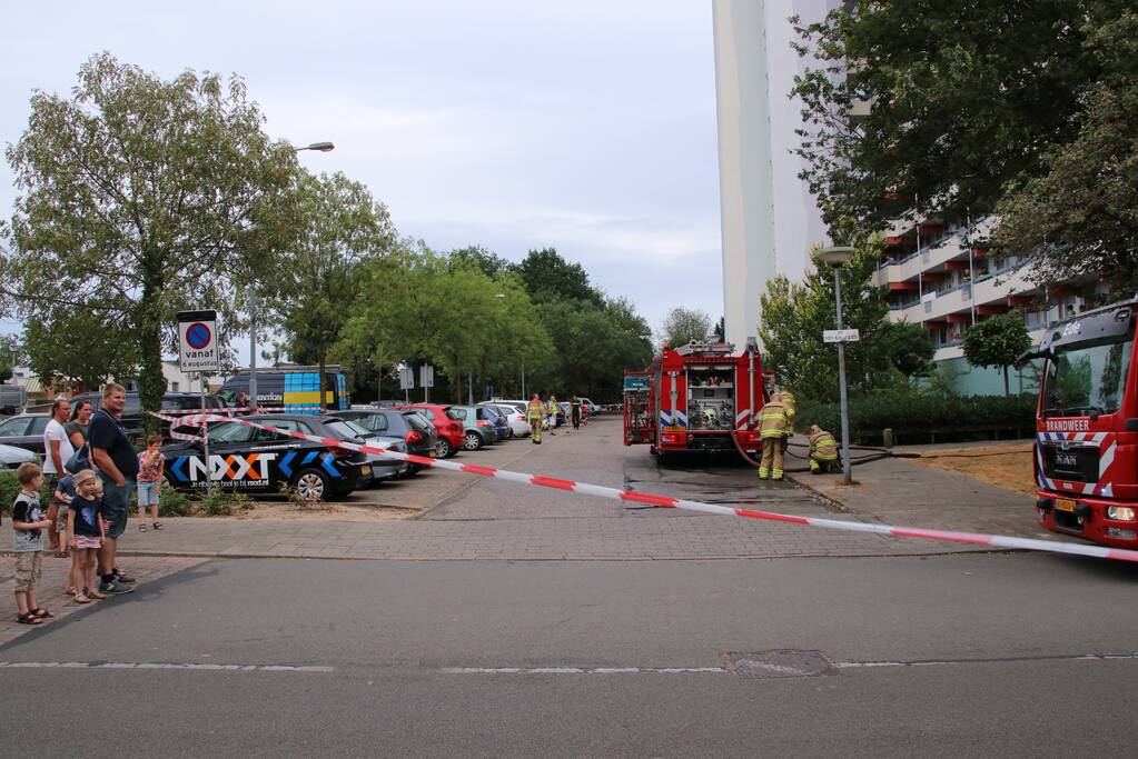 Kortsluiting mogelijke oorzaak van brand in flat