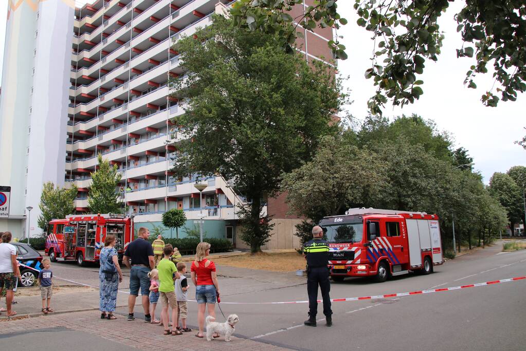 Kortsluiting mogelijke oorzaak van brand in flat