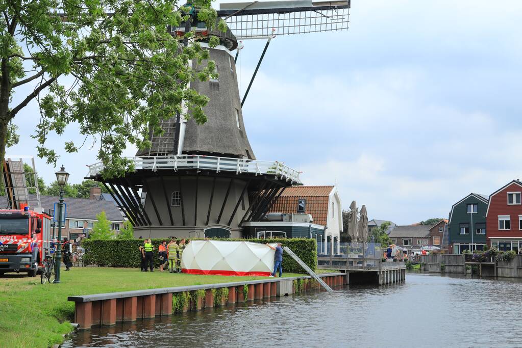 Drenkeling overleden in ziekenhuis