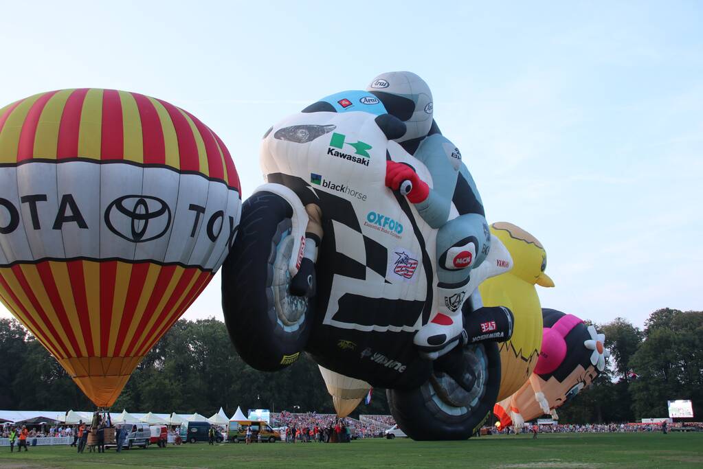 Fantastisch weer en grote drukte bij het BallonfiÃ«sta