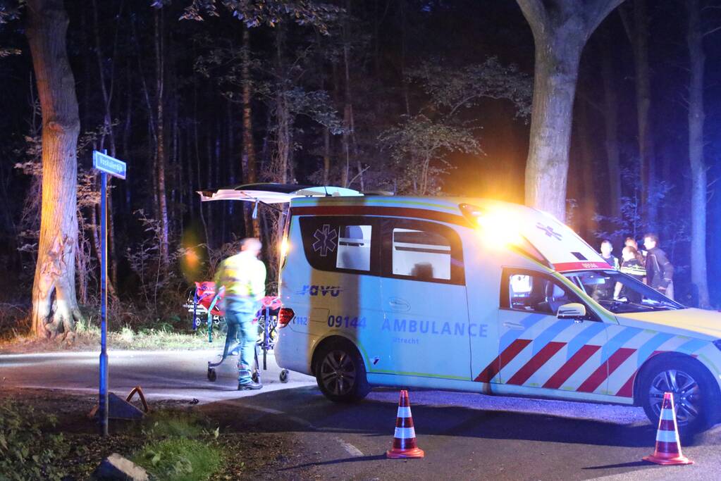 Twee motorrijders gewond bij kop-staartaanrijding