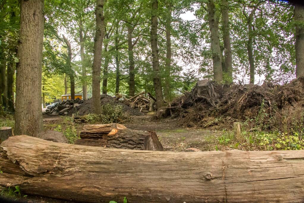 Werkzaamheden nieuwe parkeerplaats Sportpark Birkhoven in volle gang