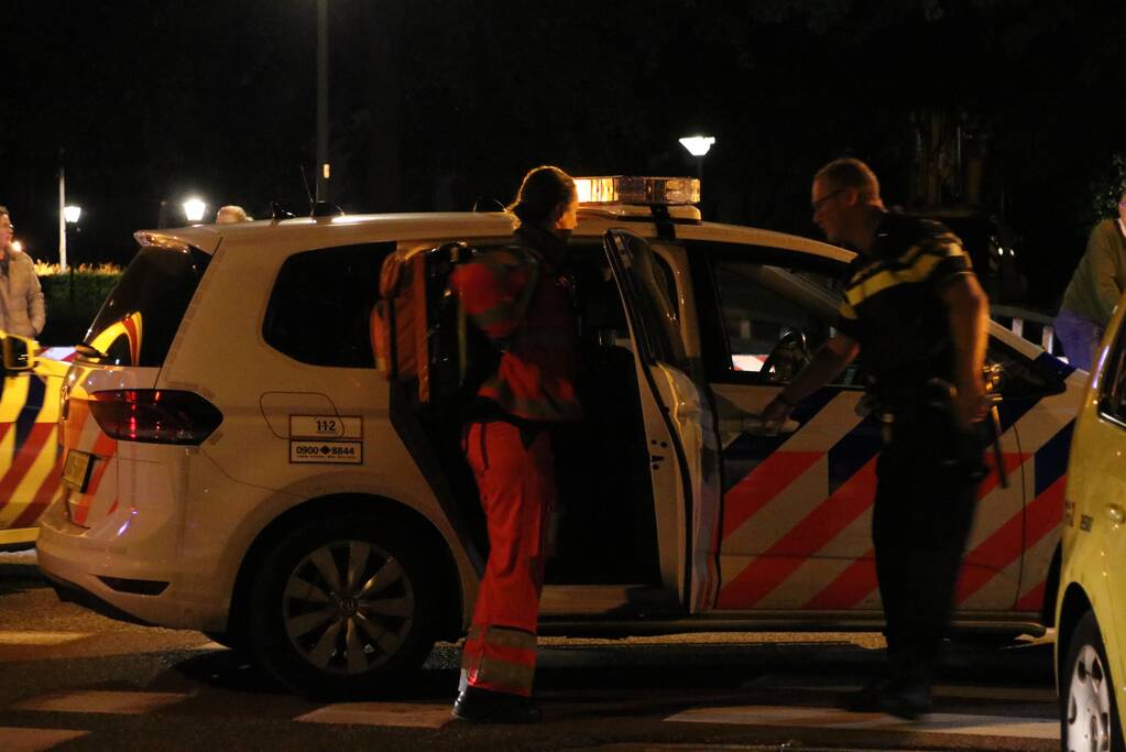 Fietser zwaargewond bij valpartij