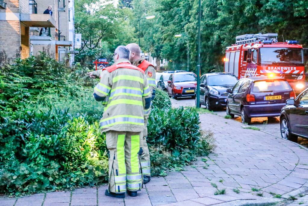Voorbijgangers ruiken gaslucht