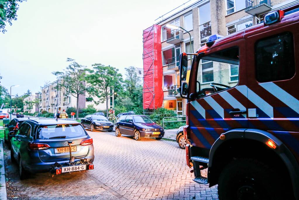 Voorbijgangers ruiken gaslucht