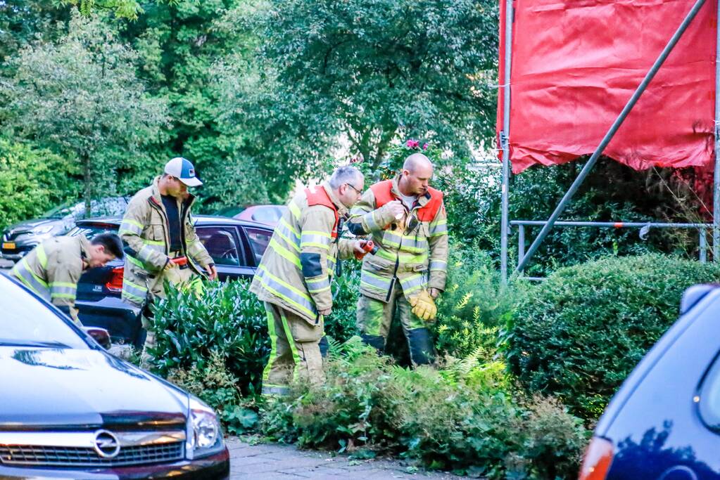 Voorbijgangers ruiken gaslucht