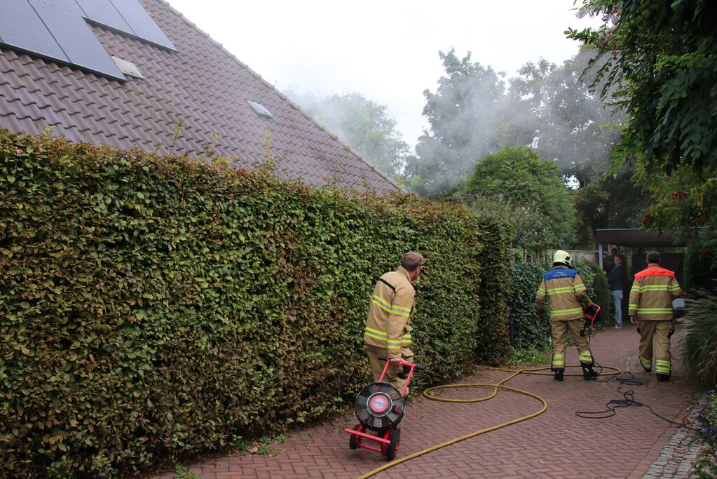 Brand in bijkeuken