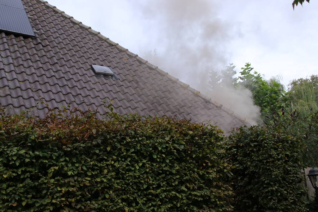 Brand in bijkeuken