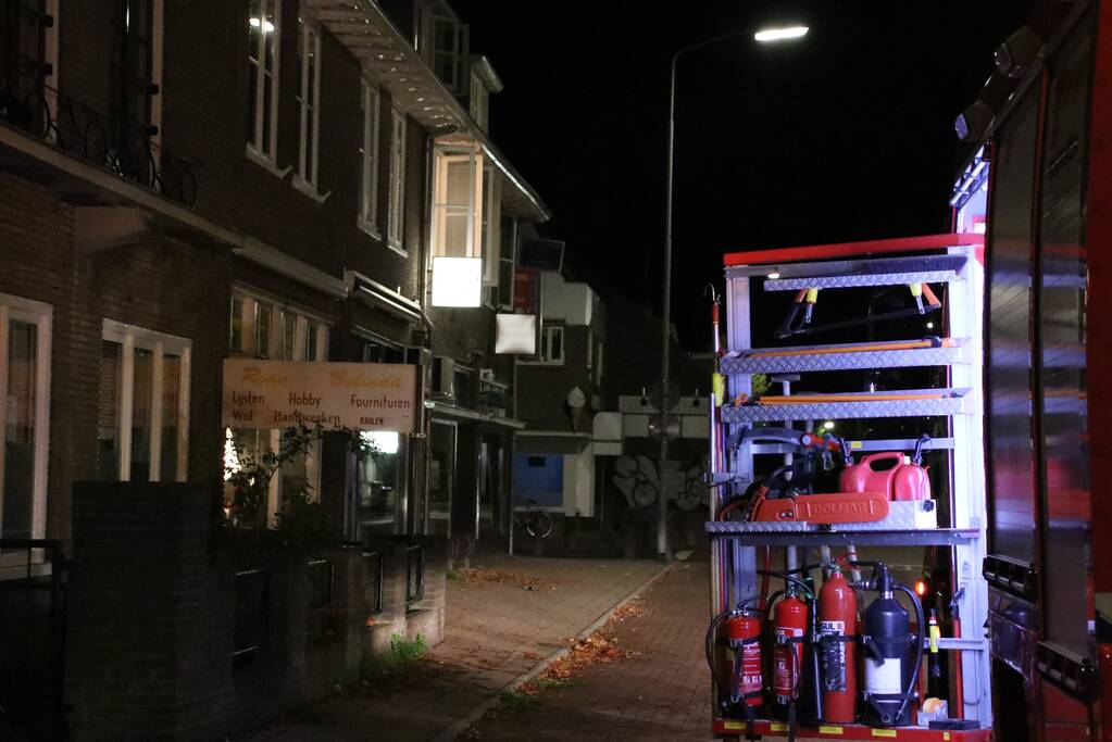 Flinke rookontwikkeling in bovenwoning