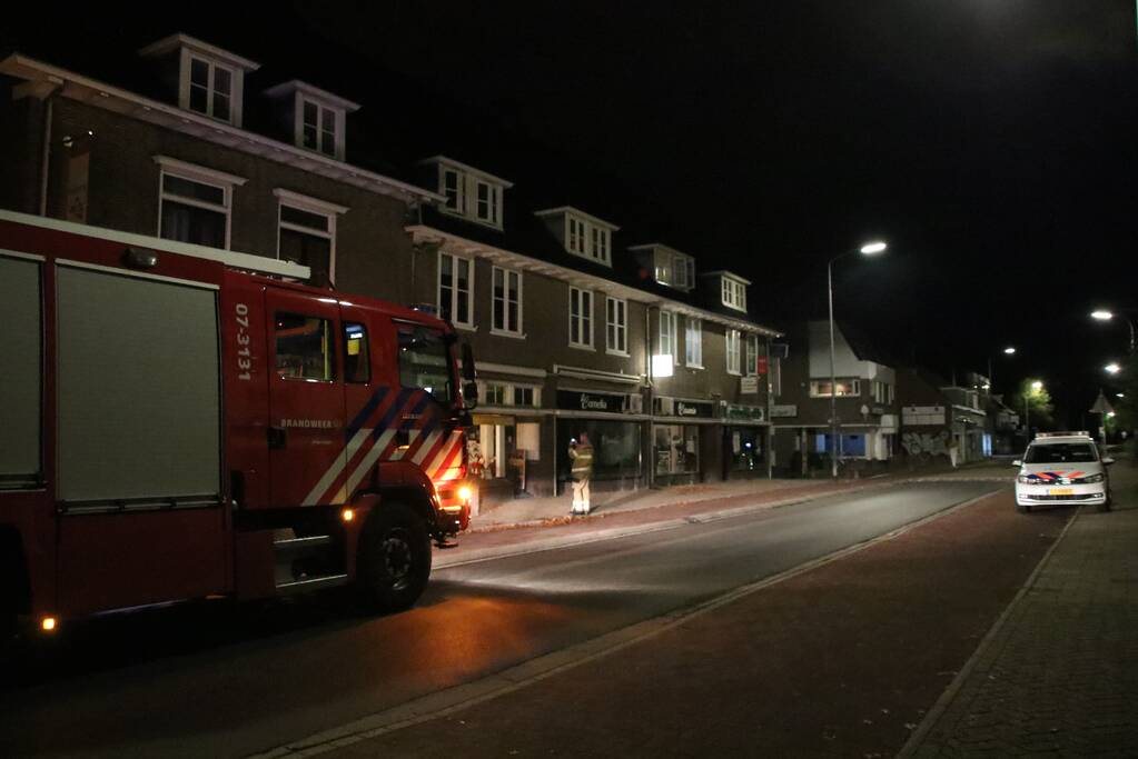 Flinke rookontwikkeling in bovenwoning