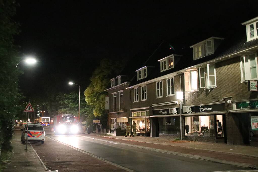 Flinke rookontwikkeling in bovenwoning
