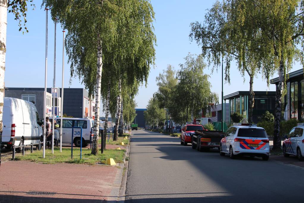 Vreemde lucht in bedrijfsverzamelpand