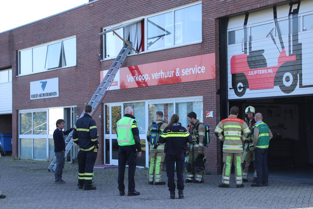 Vreemde lucht in bedrijfsverzamelpand