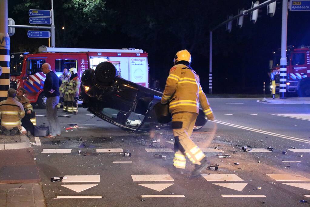 Ravage en gewonde na aanrijding
