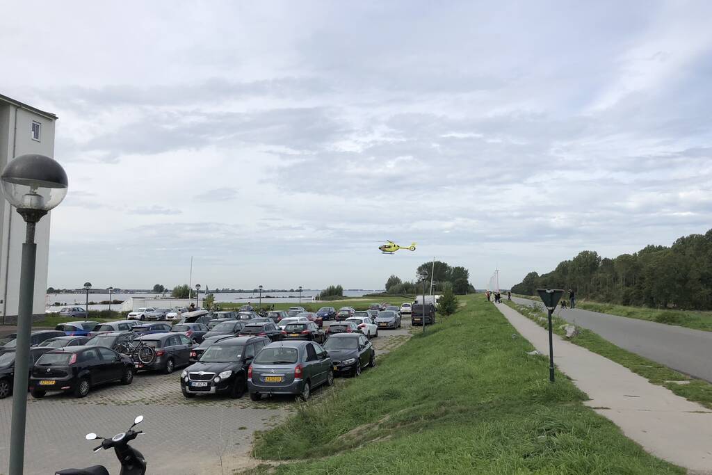 Vakantiehuisje in brand op vakantiepark de Eemhof