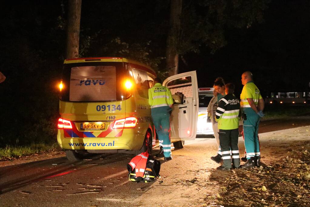 Fietsster ernstig gewond na val