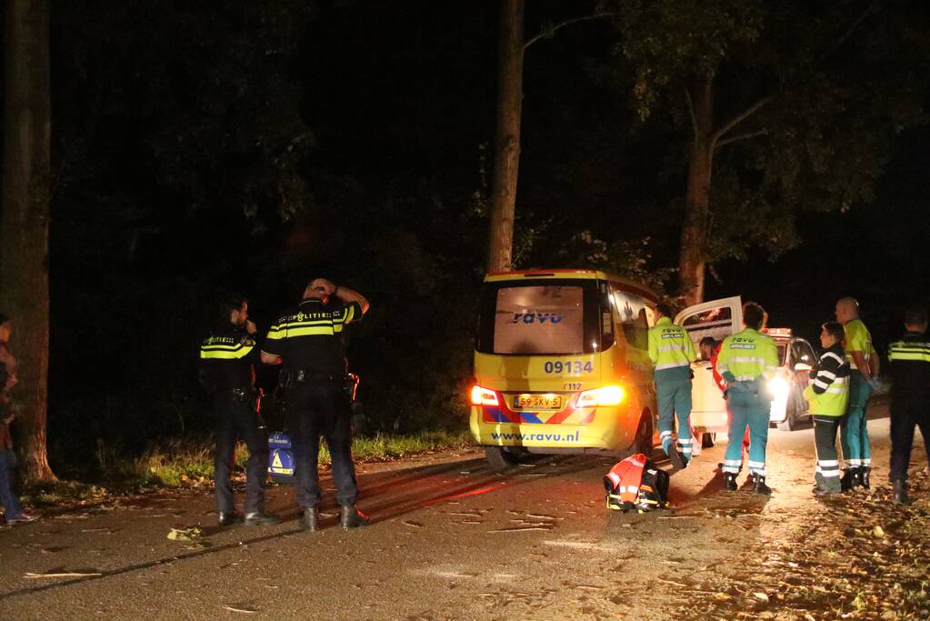 Fietsster ernstig gewond na val
