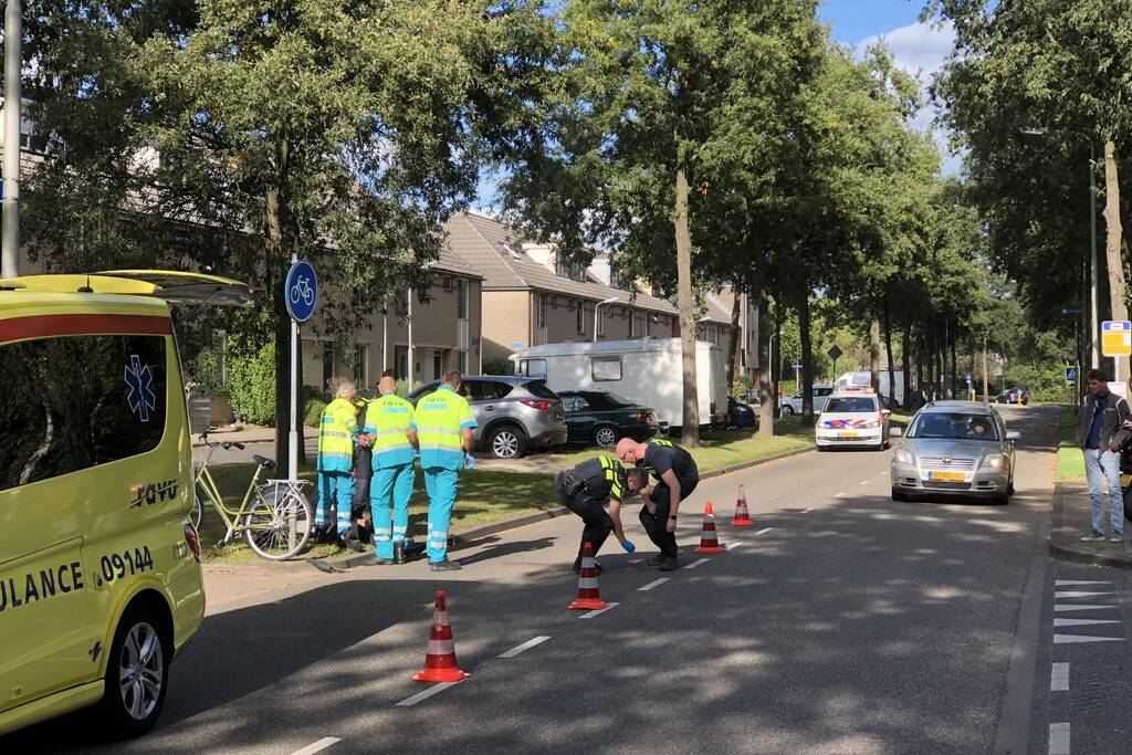 Fietser gewond na aanrijding met driewieler