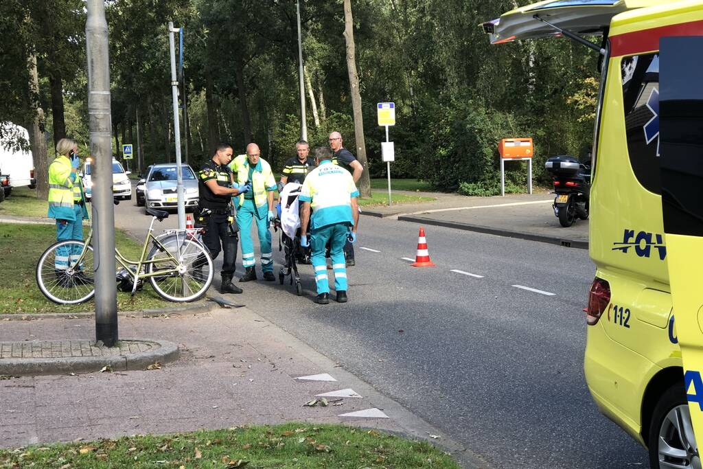 Fietser gewond na aanrijding met driewieler
