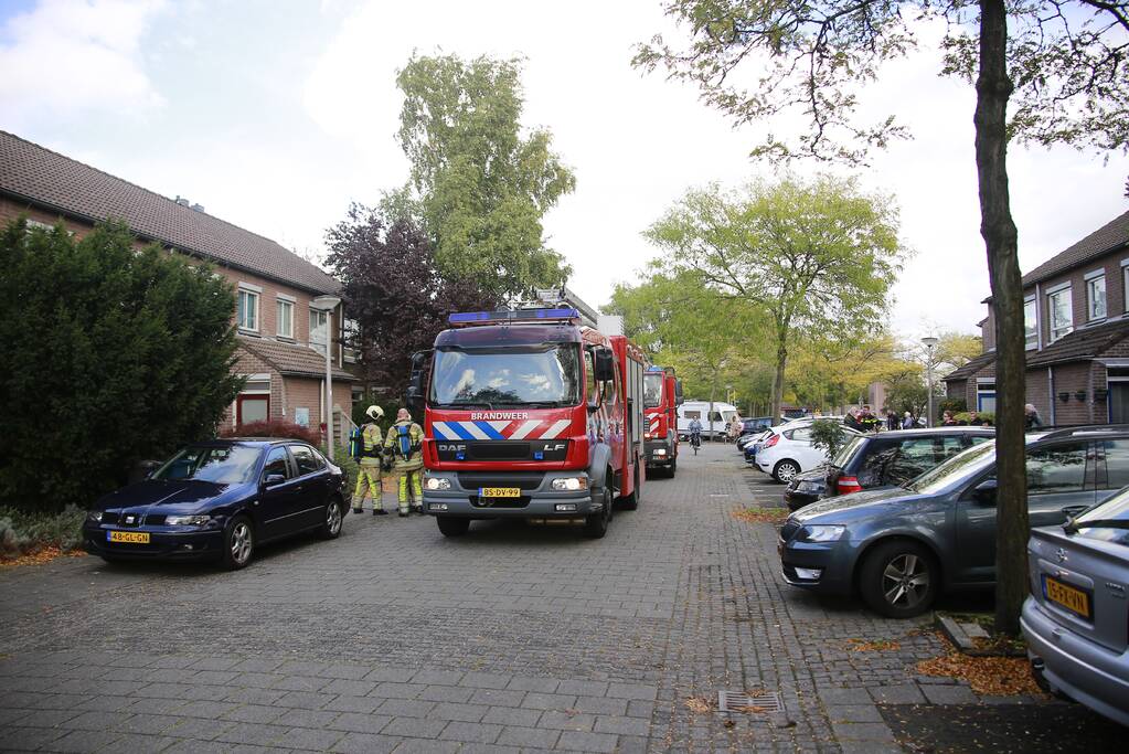 Rook door pannetje op het vuur