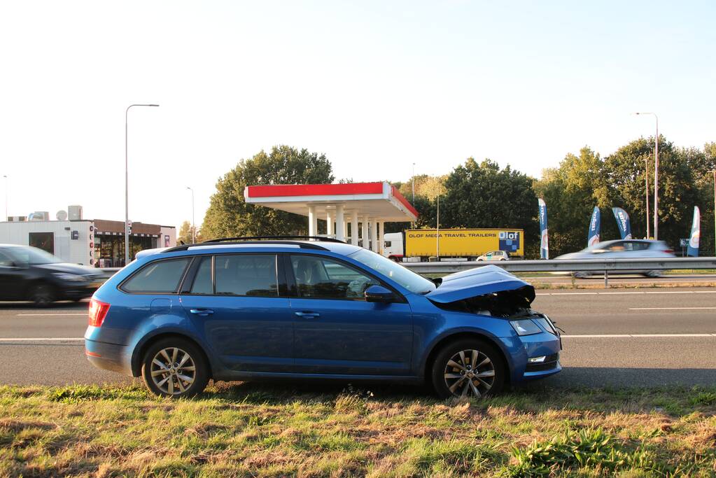 Kopstaart-botsing zorgt voor enige vertraging richting Apeldoorn