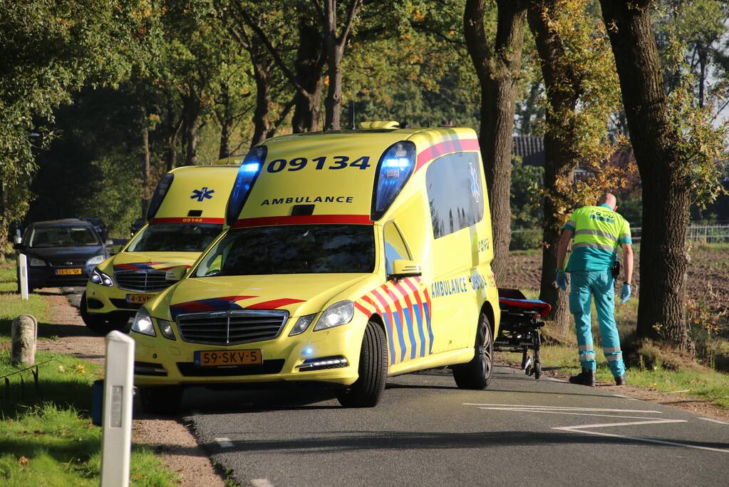 Matrasvlieger ernstig gewond