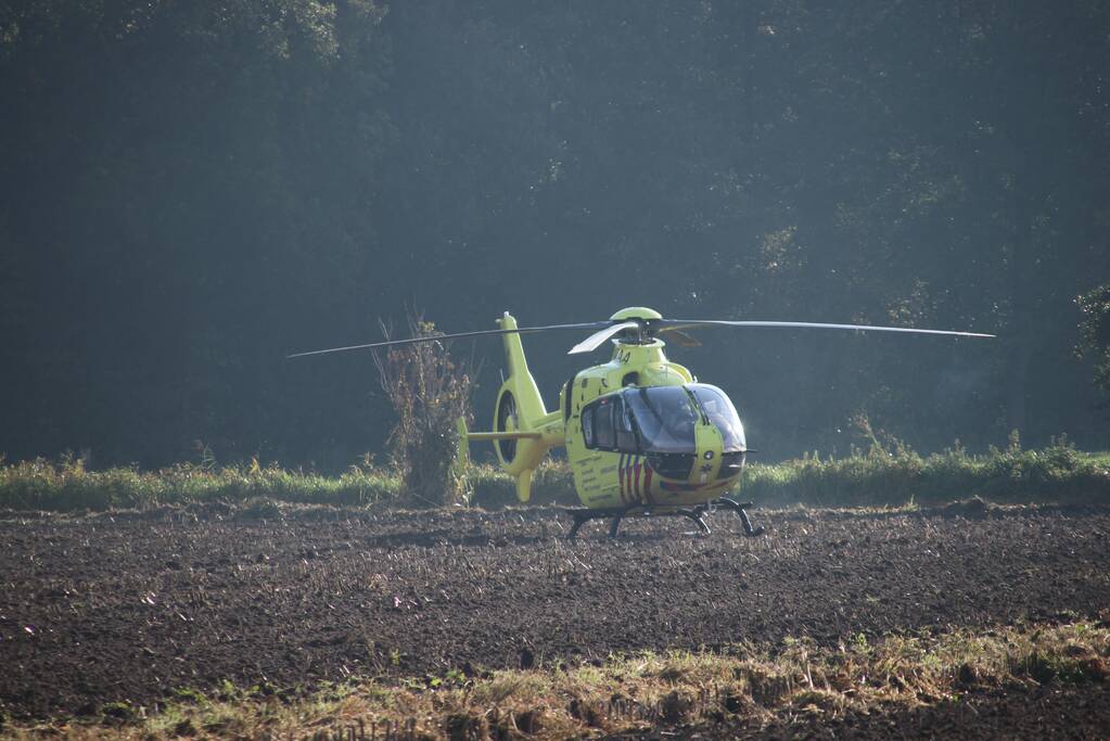Matrasvlieger ernstig gewond