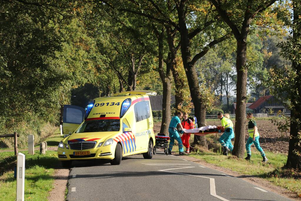 Matrasvlieger ernstig gewond