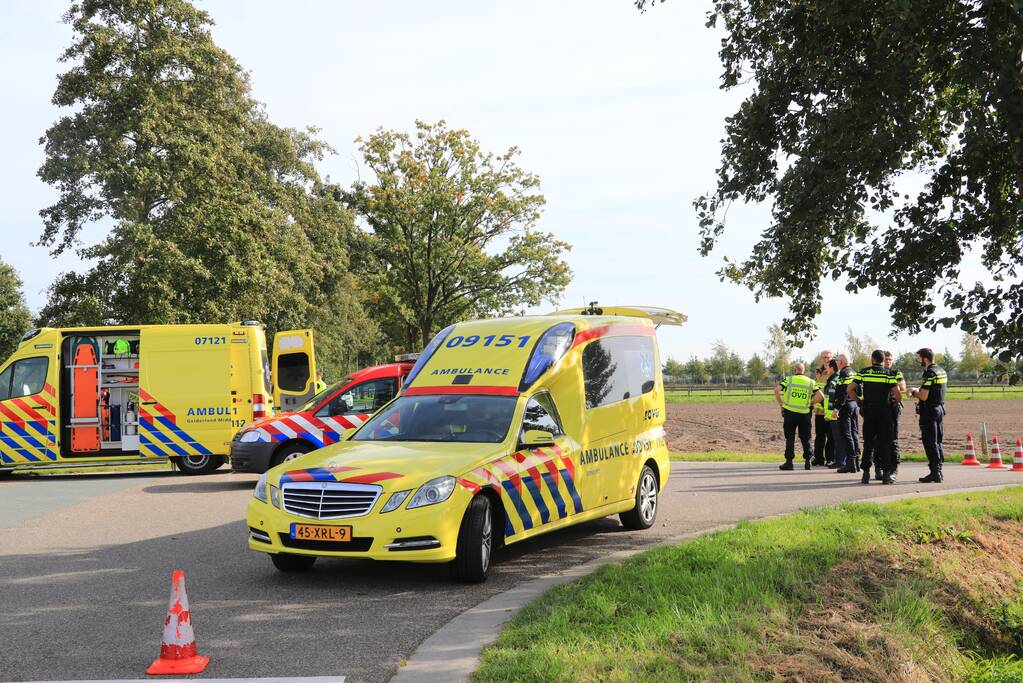 Scooterrijder overleden na aanrijding met auto