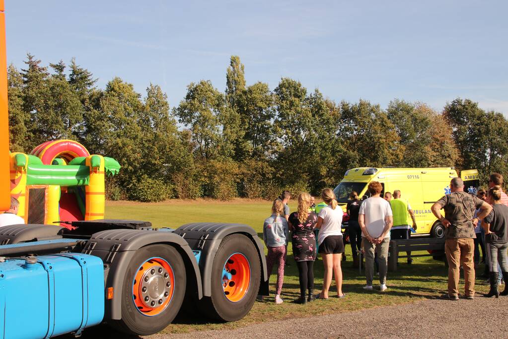 Kind gewond tijdens truck evenement