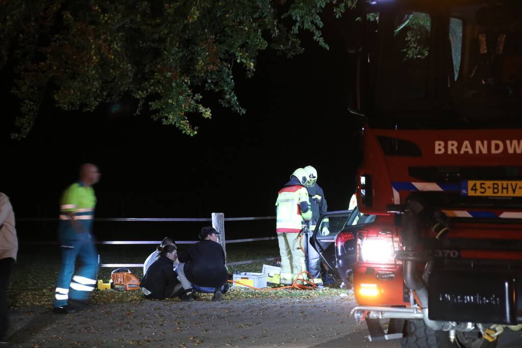Zeven gewonden bij ernstig verkeersongeval