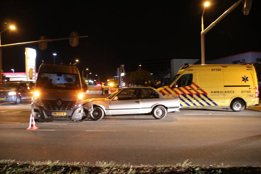 Gewonde na voorrangsfout