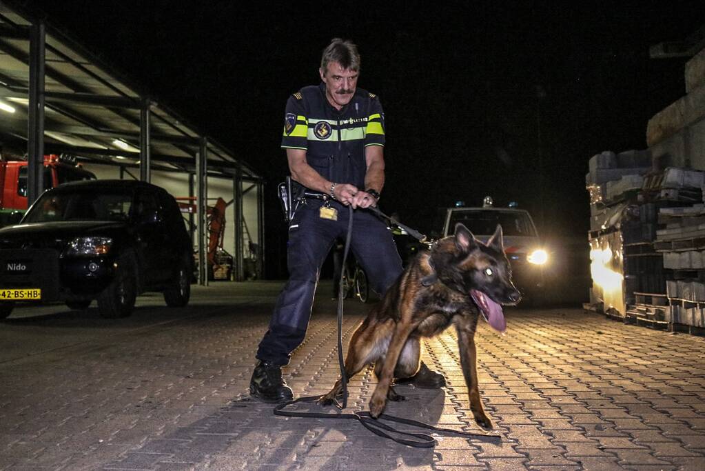 Grote politieoefening op Allurepark De Lucht
