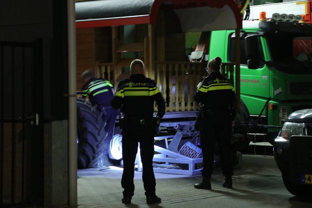 Grote politieoefening op Allurepark De Lucht