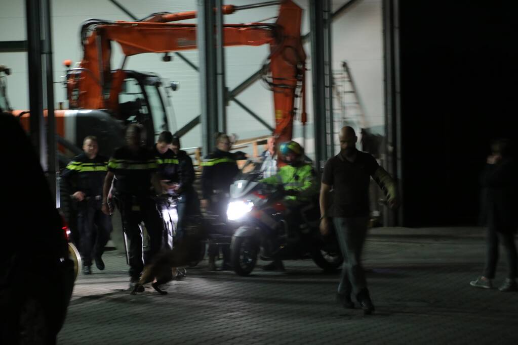 Grote politieoefening op Allurepark De Lucht