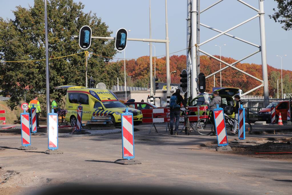 Gewonde bij kop-staartaanrijding