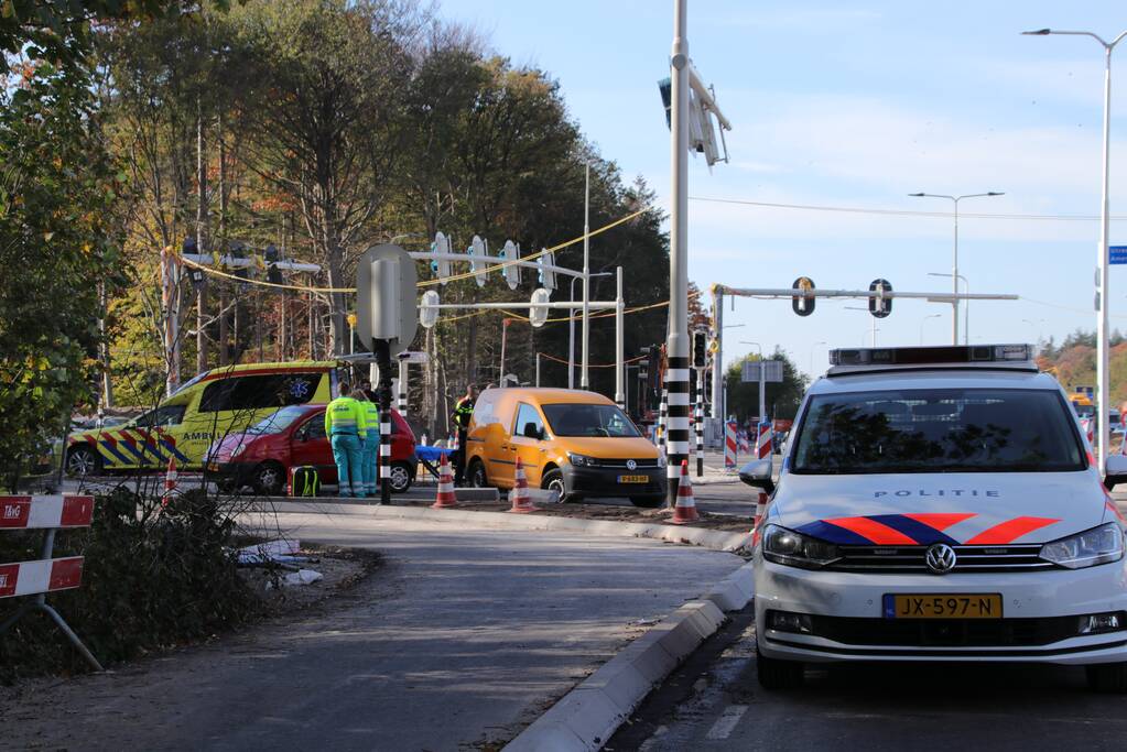 Gewonde bij kop-staartaanrijding