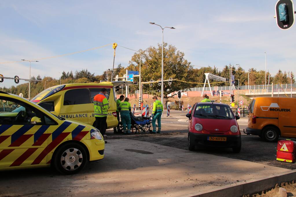 Gewonde bij kop-staartaanrijding