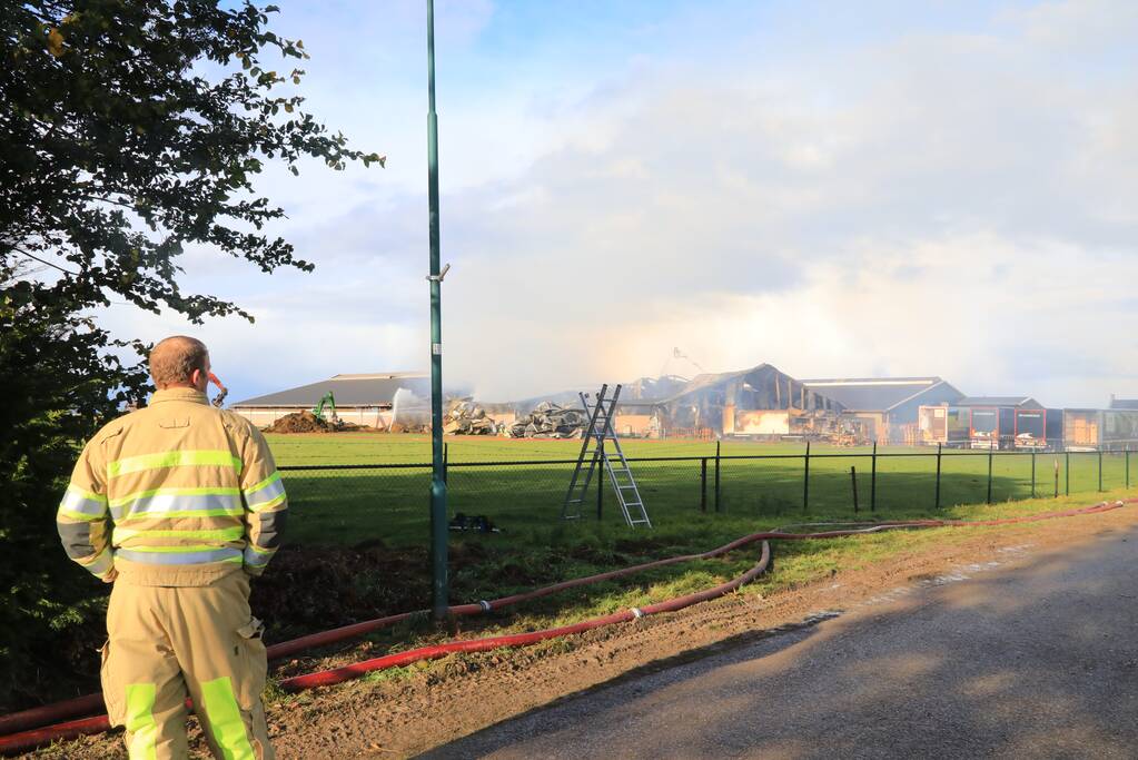 Opnieuw brand uitgebroken bij veeboer