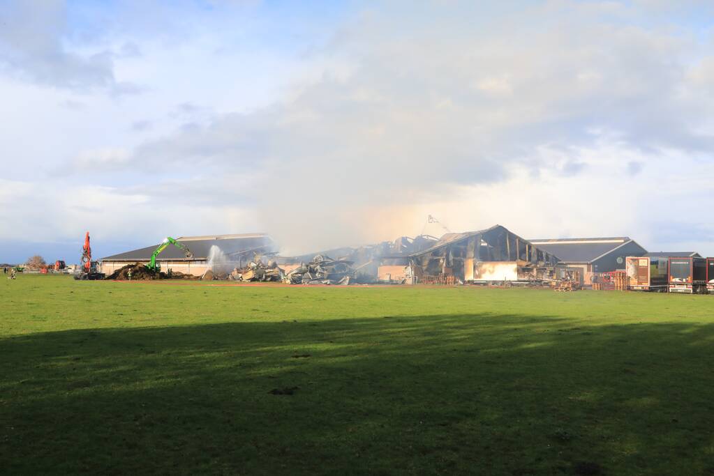 Opnieuw brand uitgebroken bij veeboer