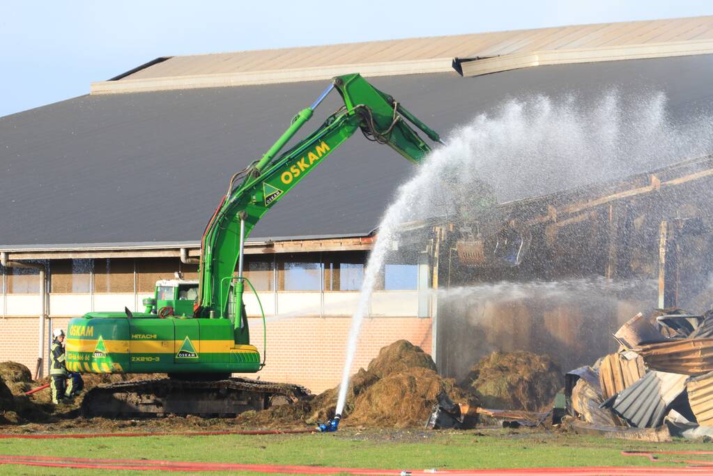 Opnieuw brand uitgebroken bij veeboer