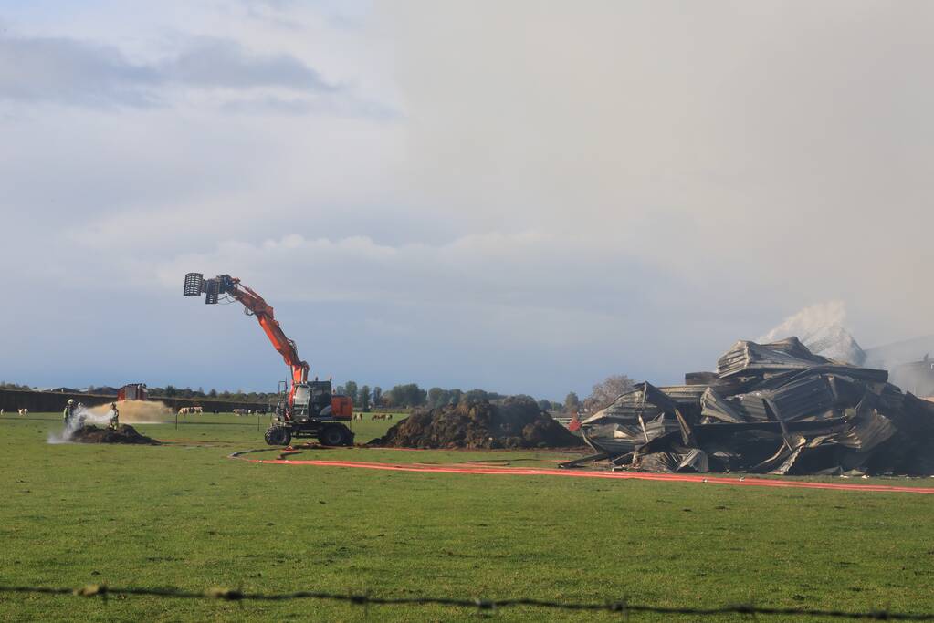 Opnieuw brand uitgebroken bij veeboer