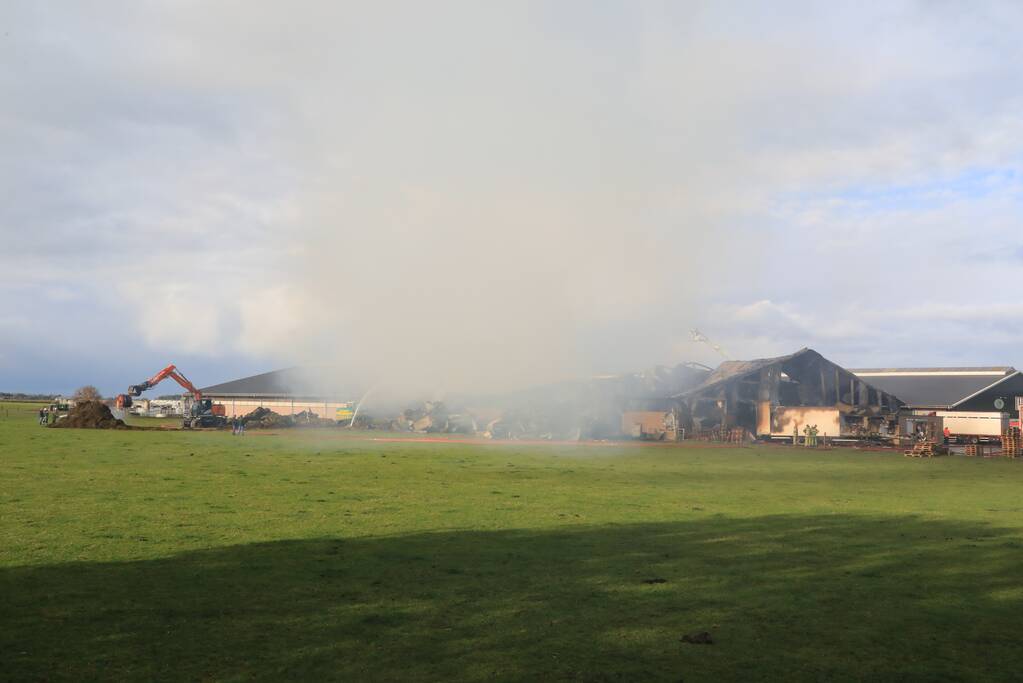Opnieuw brand uitgebroken bij veeboer