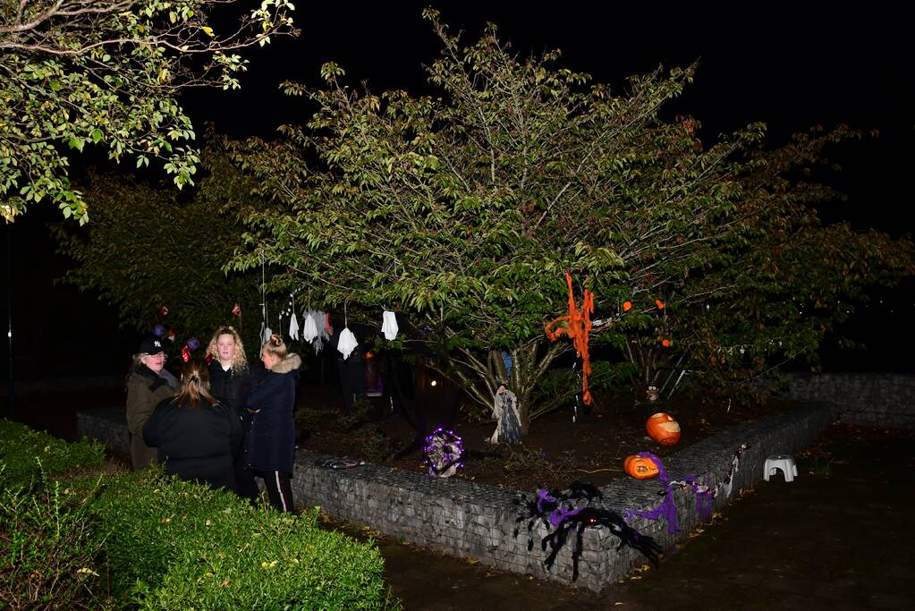 Eemnes omgetoverd in Halloweenstad