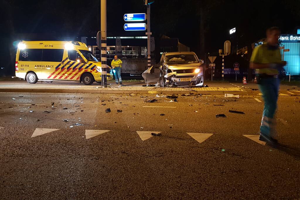 Gewonde bij aanrijding