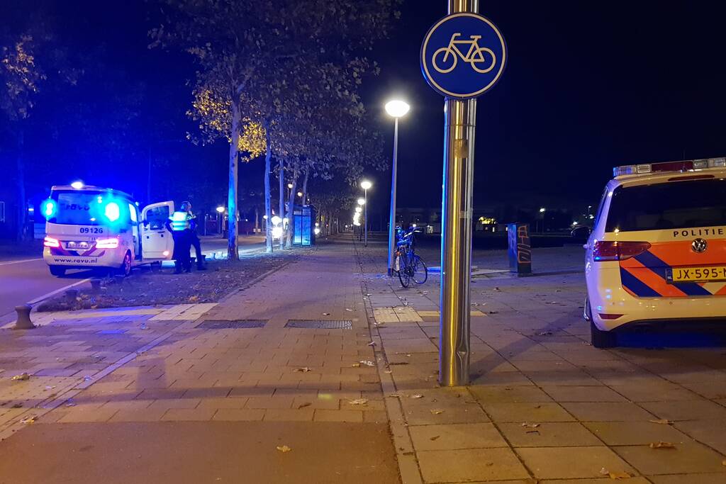 Fietser gewond bij valpartij